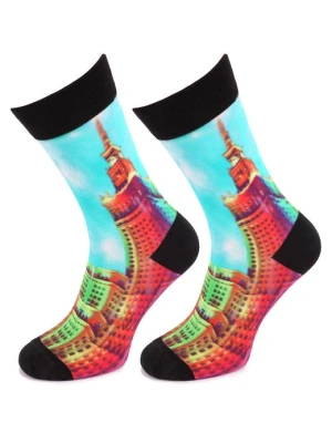 Bawełniane Skarpetki Męskie Special z Pałacem Kultury i Nauki Warsaw Marilyn