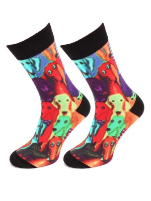 Bawełniane Skarpetki Męskie Special z Psami Dogs Marilyn