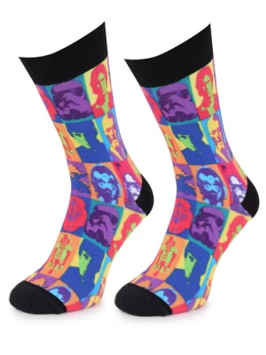 Bawełniane Skarpetki Męskie Special z Wizerunkiem Gwiazd Star Faces Marilyn