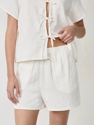 Bawełniane szorty piżamowe Etam