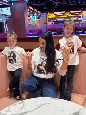 Bawełniany dziecięcy t-shirt POLA - wzór 1  magmac 