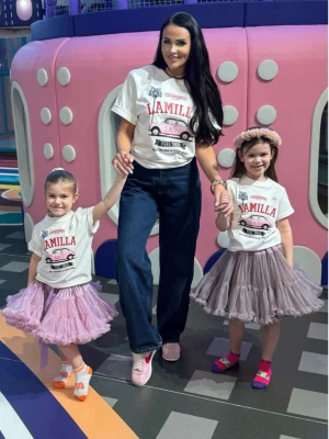 Bawełniany dziecięcy t-shirt POLA - wzór 2  magmac 