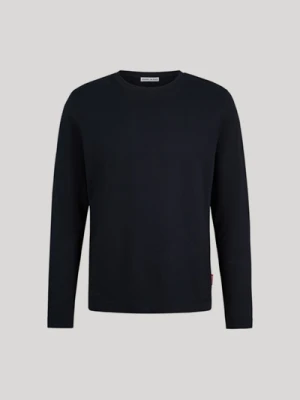 Bawełniany longsleeve w kolorze ciemnoniebieskim JOOP!