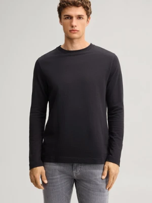 Bawełniany longsleeve w kolorze czarnym JOOP!