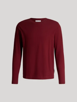 Bawełniany longsleeve w kolorze czerwonym JOOP!