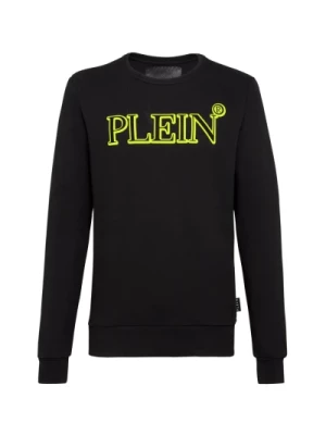 Bawełniany Sweter z Kołnierzem Philipp Plein