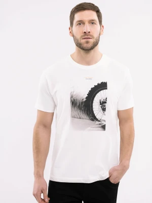 Bawełniany t-shirt, Comfort Fit, T-CHASE Volcano