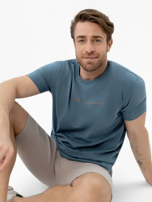 Bawełniany t-shirt, Comfort Fit, T-KLIR Volcano