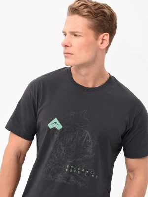 Bawełniany t-shirt, Comfort Fit, T-LITT Volcano