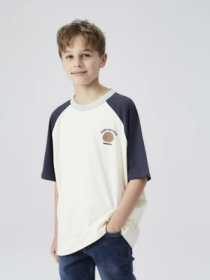 Bawełniany t-shirt dla chłopca - Keep Moving Lincoln & Sharks by 5.10.15.