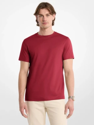 Bawełniany T-shirt Michael Kors CIEMNOCZERWONY (Czerwony)