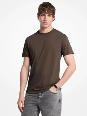 Bawełniany T-shirt Michael Kors CZEKOLADOWY (Brązowy)