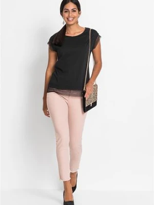 Bawełniany T-shirt o kroju pudełkowym bonprix