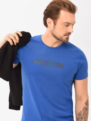 Bawełniany t-shirt T-HOLOGRA Volcano