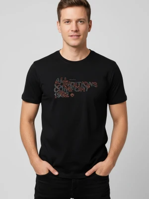 Bawełniany t-shirt T-TON Volcano