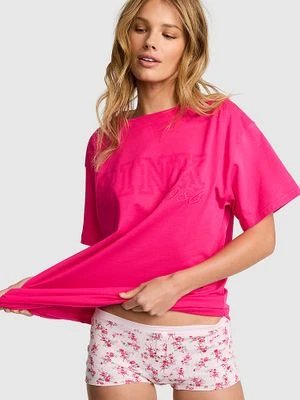 Bawełniany T‑shirt Victoria's Secret