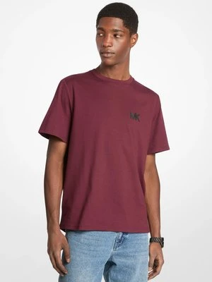 Bawełniany T-shirt z aplikacją z logo Michael Kors Mens