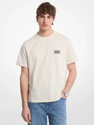 Bawełniany T-shirt z graficznym logo Michael Kors Mens