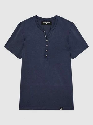 Bawełniany T-shirt z guzikami PATRIZIA PEPE