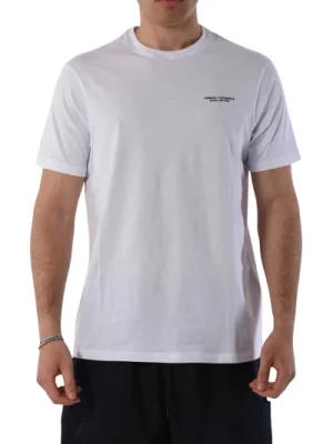 Bawełniany T-shirt z logo Armani Exchange