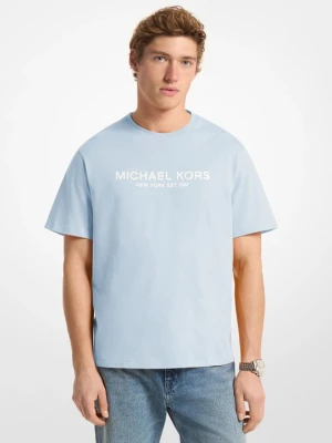 Bawełniany T-shirt z logo Michael Kors