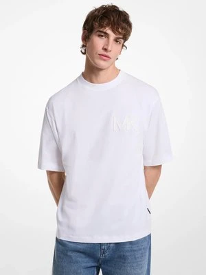 Bawełniany T-shirt z logo Michael Kors Mens