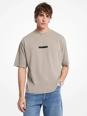 Bawełniany T-shirt z logo Michael Kors Mens