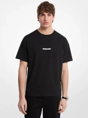 Bawełniany T-shirt z logo Michael Kors Mens