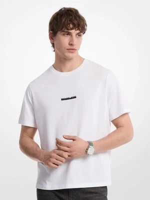 Zdjęcie produktu Bawełniany T-shirt z logo Michael Kors BIAŁY (Biały)