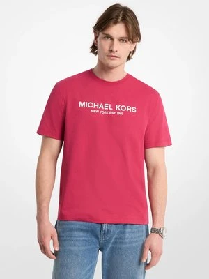 Zdjęcie produktu Bawełniany T-shirt z logo Michael Kors