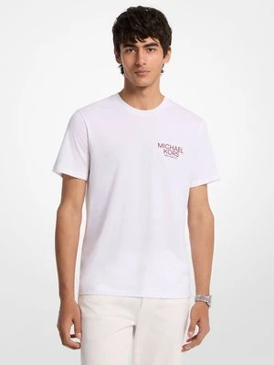 Bawełniany T-shirt z nadrukiem Michael Kors Mens