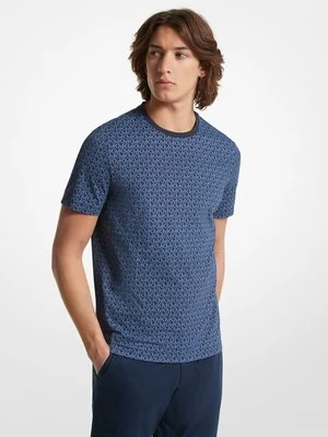Bawełniany T-shirt z nadrukiem z charakterystycznym logo Michael Kors Mens