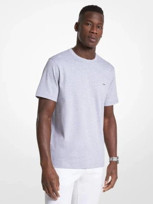 Bawełniany T-shirt z okrągłym dekoltem Michael Kors