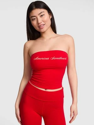 Bawełniany top typu tuba Victoria's Secret