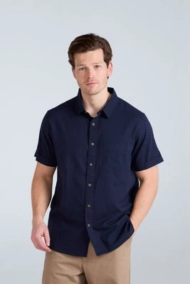 Bayside męska koszulka organiczna - Navy Animal