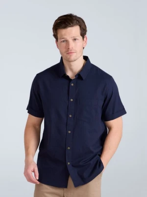 Bayside męska koszulka organiczna - Navy Animal