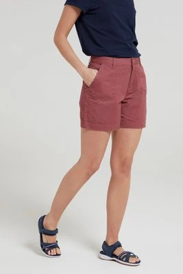 Bayside - szorty damskie z bawełny - Pink Mountain Warehouse