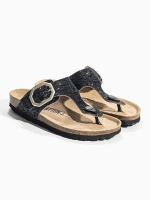 BAYTON Japonki "Mercure" w kolorze czarnym rozmiar: 38