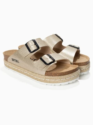 BAYTON Klapki "Alcee" w kolorze złotym rozmiar: 40