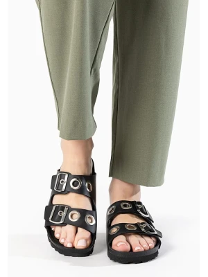 BAYTON Klapki "Janny" w kolorze czarnym rozmiar: 38