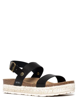 BAYTON Skórzane sandały w kolorze czarnym rozmiar: 38