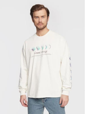 BDG Urban Outfitters Longsleeve 76134246 Biały Relaxed Fit