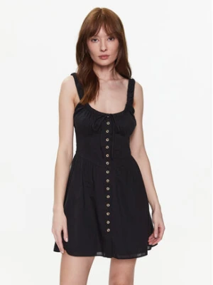 BDG Urban Outfitters Sukienka letnia BDG AZEALIA MINI 76476605 Czarny Basic Fit