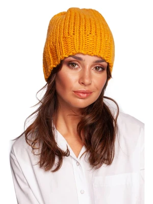 Be Wear Czapka w kolorze musztardowym rozmiar: onesize