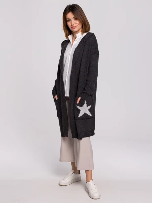 Be Wear Kardigan w kolorze antracytowym rozmiar: S/M
