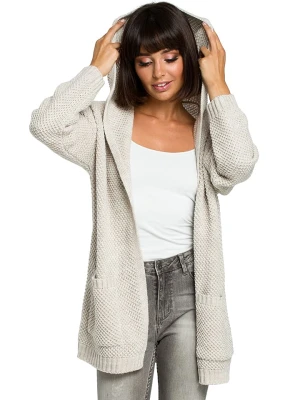 Be Wear Kardigan w kolorze beżowym rozmiar: onesize
