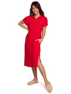 Be Wear Sukienka w kolorze czerwonym rozmiar: M