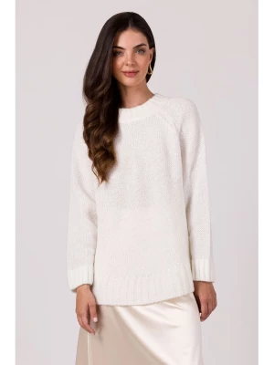 Be Wear Sweter w kolorze białym rozmiar: onesize