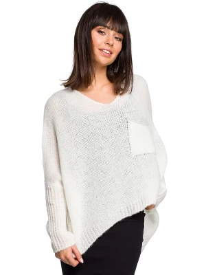Be Wear Sweter w kolorze kremowym rozmiar: onesize