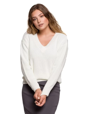 Be Wear Sweter w kolorze kremowym rozmiar: S/M
